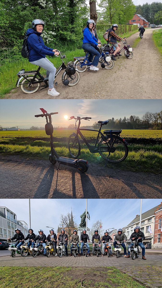 Vrij verhuur Solex in de Antwerpse Kempen
